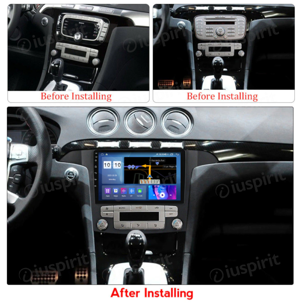 ANDROID car radio navigator for Ford S-Max Ford Galaxy 2006-2013 CarPlay Android Auto GPS USB WI-FI Bluetooth 4G LTE - Image 8