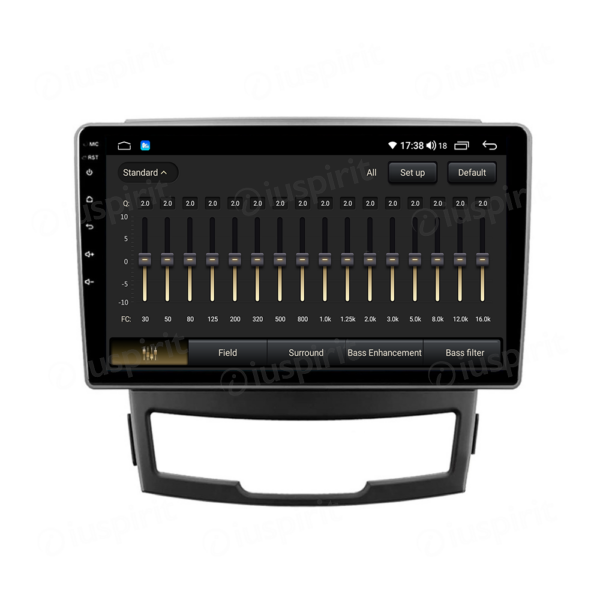ANDROID autoradio navigatore per SsangYong Korando 3 2010-2013 CarPlay Android Auto GPS USB WI-FI Bluetooth 4G LTE - immagine 3