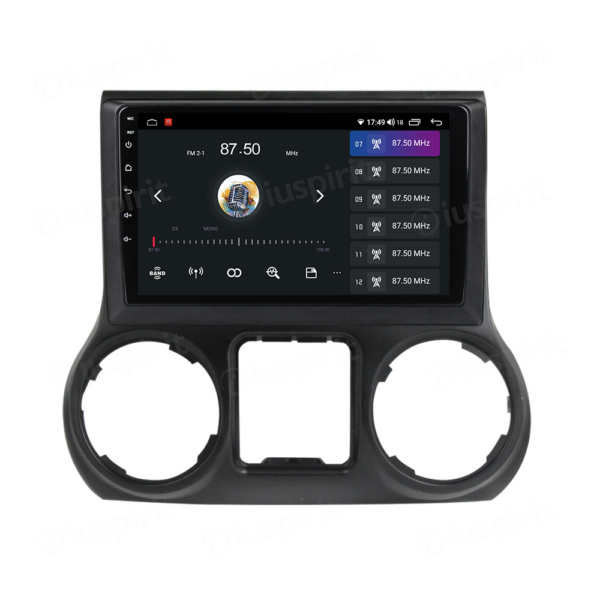 ANDROID autoradio navigatore per Jeep Wrangler 3 JK 2010-2018 CarPlay Android Auto GPS USB WI-FI Bluetooth 4G LTE - immagine 7