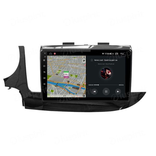 ANDROID autoradio navigatore per Opel Mokka X 2016-2018 CarPlay Android Auto GPS USB WI-FI Bluetooth 4G LTE - immagine 4