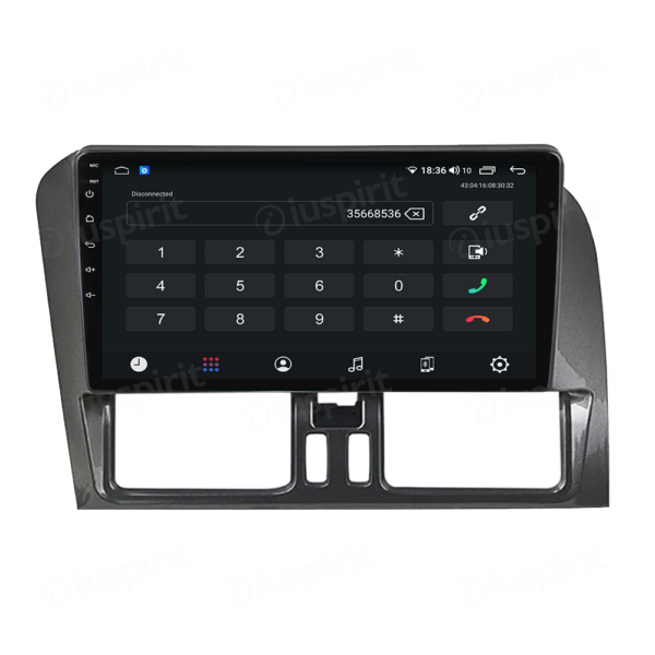 ANDROID autoradio navigatore per Volvo XC60 2009-2017 CarPlay Android Auto GPS USB WI-FI Bluetooth 4G LTE - immagine 2