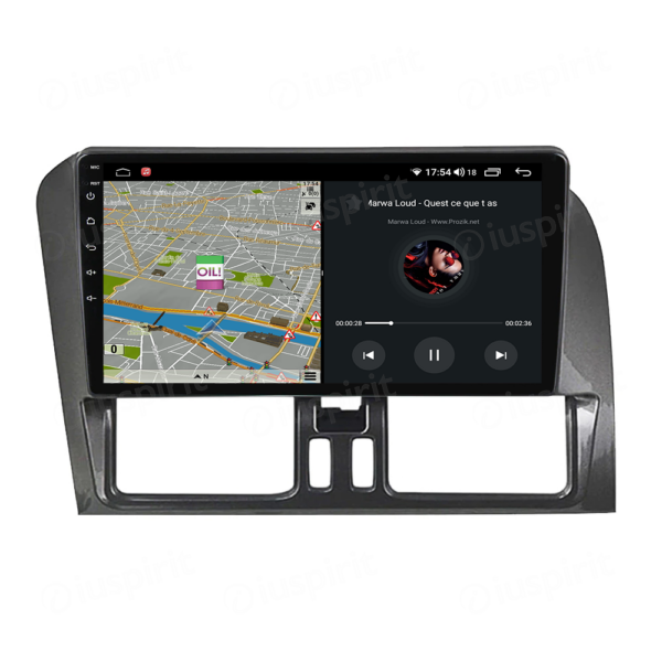 ANDROID autoradio navigatore per Volvo XC60 2009-2017 CarPlay Android Auto GPS USB WI-FI Bluetooth 4G LTE - immagine 4