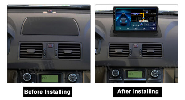 ANDROID autoradio navigatore per Volvo XC90 2002-2014 CarPlay Android Auto GPS USB WI-FI Bluetooth 4G LTE - immagine 8