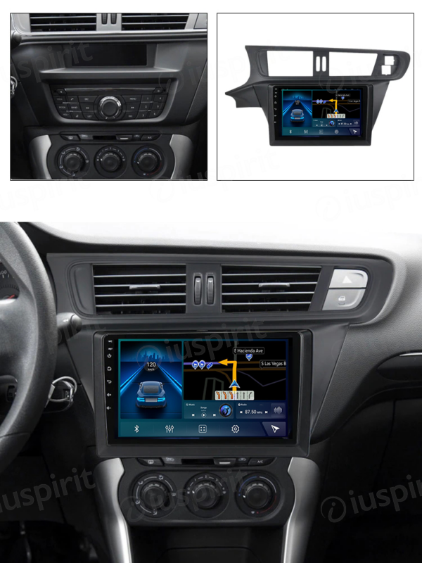 ANDROID car navigation system for Citroen C3-XR 2010-2015 CarPlay Android Auto GPS USB WI-FI Bluetooth 4G LTE - Image 8
