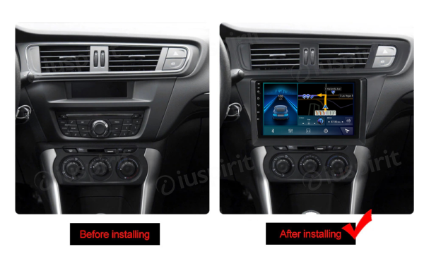 ANDROID car navigation system for Citroen C3-XR 2010-2015 CarPlay Android Auto GPS USB WI-FI Bluetooth 4G LTE - Image 9