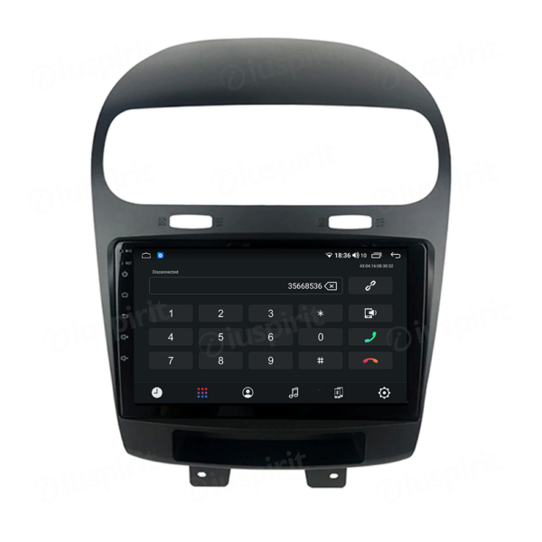 ANDROID autoradio navigatore per Fiat Freemont Dodge Journey 2011-2020 CarPlay Android Auto GPS USB WI-FI Bluetooth 4G LTE - immagine 2