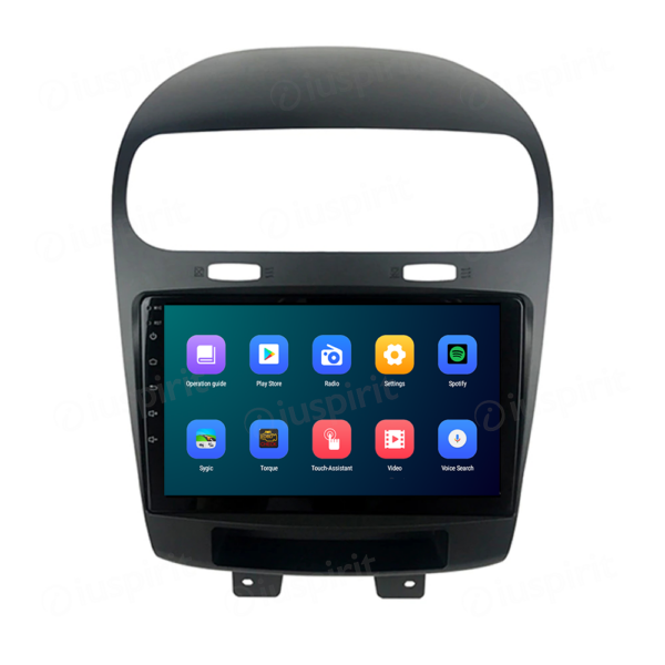 ANDROID autoradio navigatore per Fiat Freemont Dodge Journey 2011-2020 CarPlay Android Auto GPS USB WI-FI Bluetooth 4G LTE - immagine 4