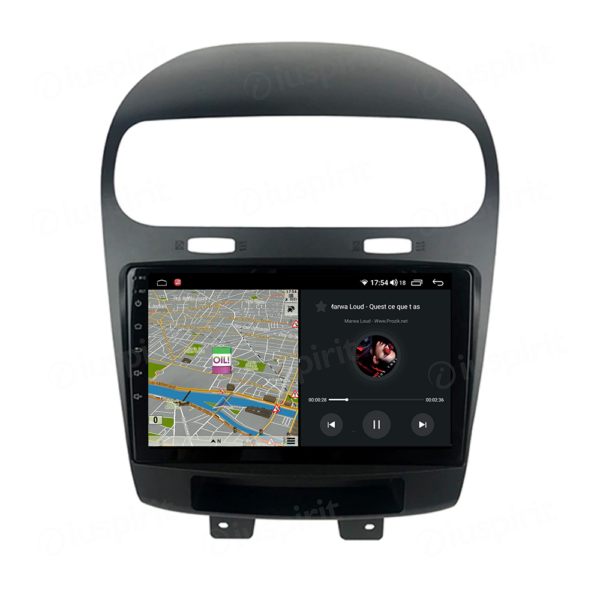 ANDROID autoradio navigatore per Fiat Freemont Dodge Journey 2011-2020 CarPlay Android Auto GPS USB WI-FI Bluetooth 4G LTE - immagine 5