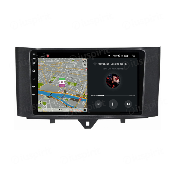 ANDROID car navigation system for Smart Fortwo 2011-2013 CarPlay Android Car GPS USB WI-FI Bluetooth 4G LTE - Image 5