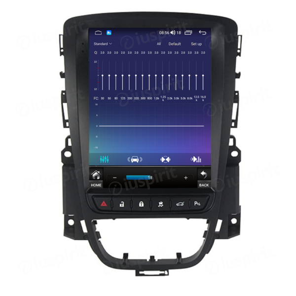 ANDROID autoradio navigatore per Opel Astra J 2009-2015 stile tesla CarPlay Android Auto GPS USB WI-FI Bluetooth 4G LTE - immagine 4
