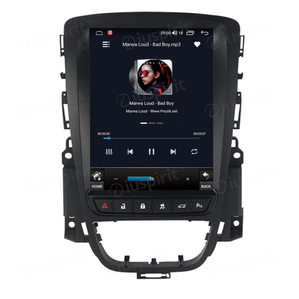 ANDROID autoradio navigatore per Opel Astra J 2009-2015 stile tesla CarPlay Android Auto GPS USB WI-FI Bluetooth 4G LTE - immagine 5