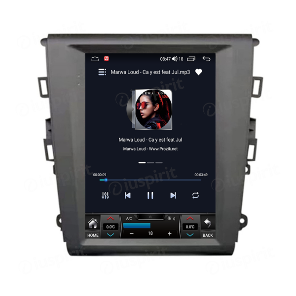 ANDROID autoradio navigatore per Ford Mondeo 2014-2019 stile tesla CarPlay Android Car GPS USB WI-FI Bluetooth 4G LTE - immagine 6