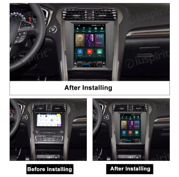 ANDROID autoradio navigatore per Ford Mondeo 2014-2019 stile tesla CarPlay Android Car GPS USB WI-FI Bluetooth 4G LTE - immagine 8