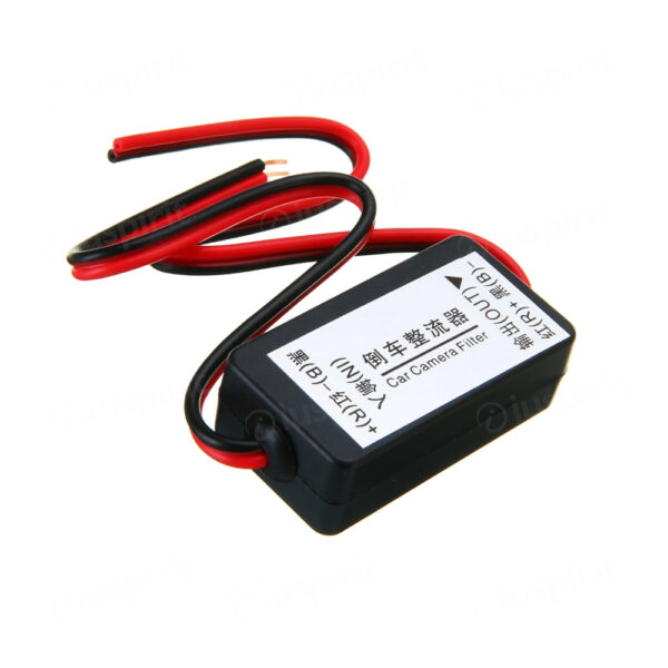 Image rectifier relay for rear view camera, 12V power capacitor filter rectifier for reversing camera - Image 2