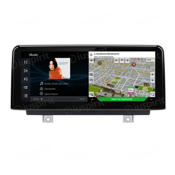 ANDROID navigatore per BMW Serie 2 F22 F45 F46 MPV Series 3 F30 F31 F34 F35 G20 Serie 4 F32 F33 F36 Sistema EVO CarPlay Android Auto WI-FI GPS 4G LTE Bluetooth 4GB RAM 64GB ROM - immagine 4