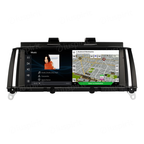 ANDROID navigatore per BMW X3 F25 per BMW X4 F26 2016-2018 Sistema EVO 8.8 pollici CarPlay Android Auto WI-FI GPS 4G LTE Bluetooth 4GB RAM 64GB ROM - immagine 4