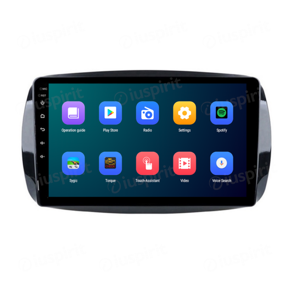 ANDROID autoradio navigatore per Smart Fortwo W453 Smart ForFour 2014-2020 CarPlay Android Auto GPS USB WI-FI Bluetooth 4G LTE - immagine 5