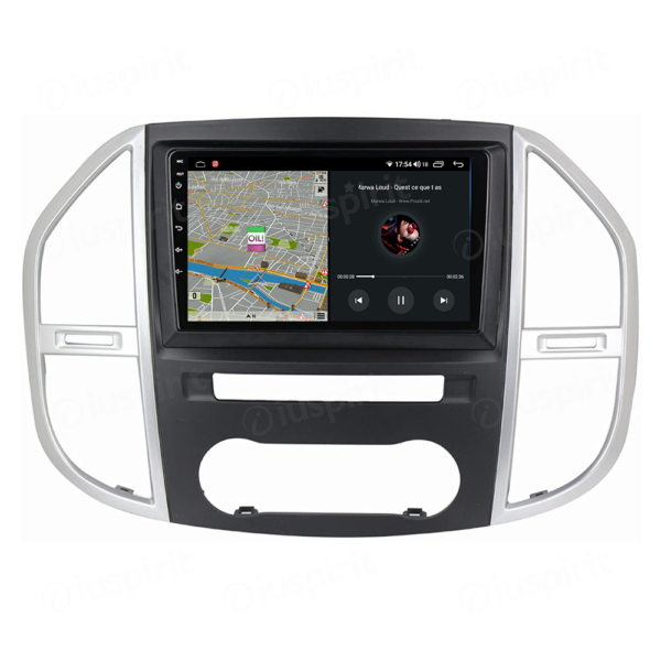 ANDROID car navigation system for Mercedes Benz Vito 3 W447 2014-2020 CarPlay Android Car GPS USB WI-FI Bluetooth 4G LTE - Image 4
