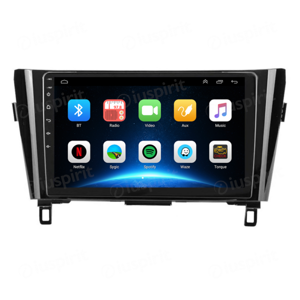 ANDROID autoradio navigatore per Nissan Qashqai J11 2 Nissan X-Trail Nissan Rogue 2014-2020 GPS WI-FI USB Bluetooth MirrorLink - immagine 2