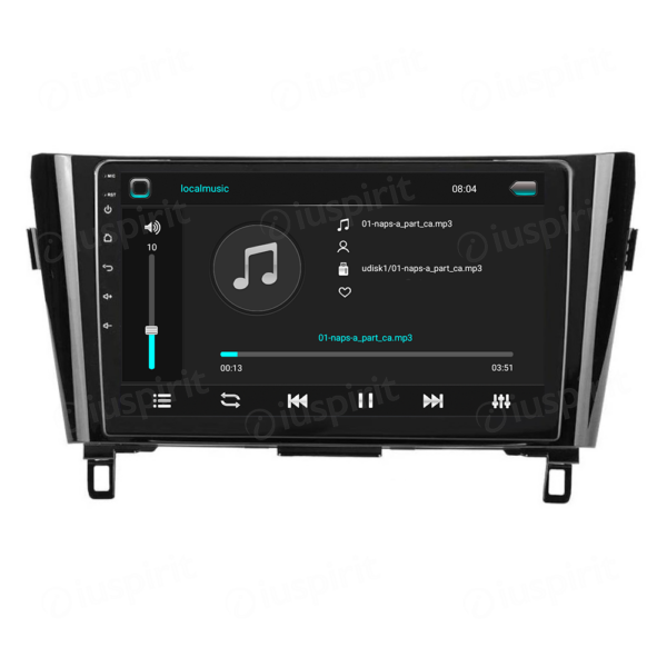 ANDROID autoradio navigatore per Nissan Qashqai J11 2 Nissan X-Trail Nissan Rogue 2014-2020 GPS WI-FI USB Bluetooth MirrorLink - immagine 6