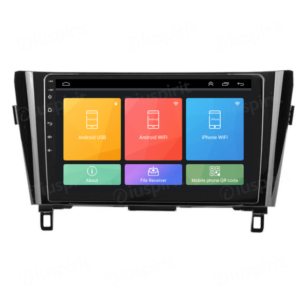 ANDROID autoradio navigatore per Nissan Qashqai J11 2 Nissan X-Trail Nissan Rogue 2014-2020 GPS WI-FI USB Bluetooth MirrorLink - immagine 7