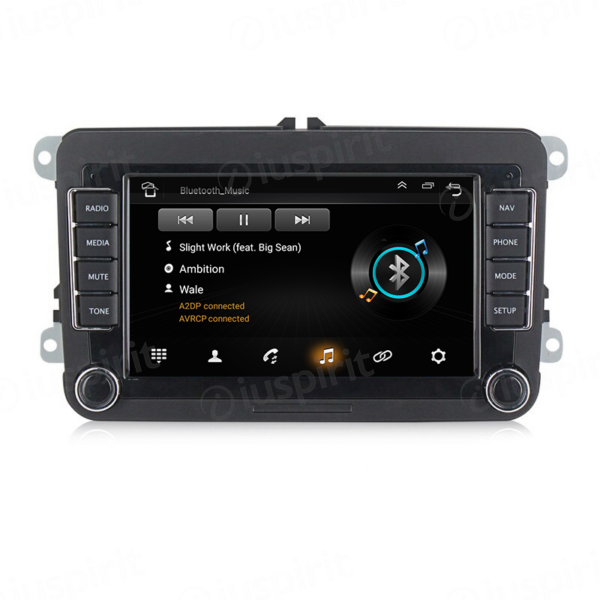 ANDROID autoradio navigatore per VW Golf 5 6 Passat Tiguan Jetta Polo Touran Caddy Scirocco Skoda Seat GPS WI-FI USB Bluetooth MirrorLink - immagine 8