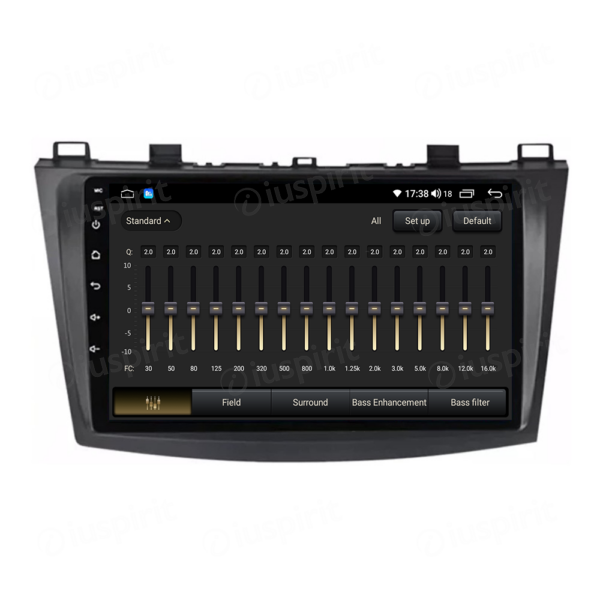 ANDROID autoradio navigatore per Mazda 3 2010-2012 CarPlay Android Auto GPS USB WI-FI Bluetooth 4G LTE - immagine 3