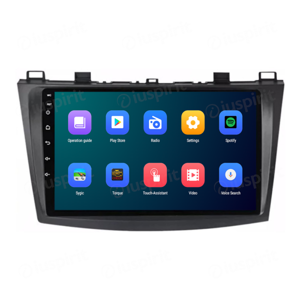 ANDROID autoradio navigatore per Mazda 3 2010-2012 CarPlay Android Auto GPS USB WI-FI Bluetooth 4G LTE - immagine 5
