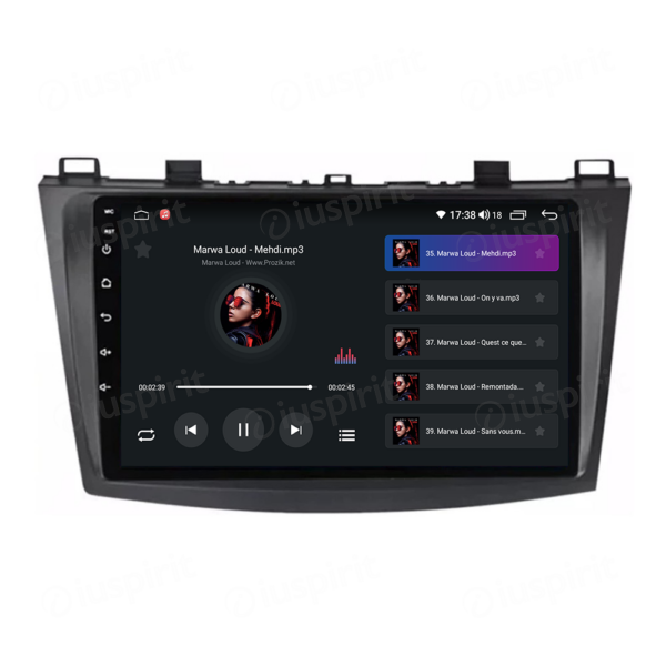ANDROID autoradio navigatore per Mazda 3 2010-2012 CarPlay Android Auto GPS USB WI-FI Bluetooth 4G LTE - immagine 6