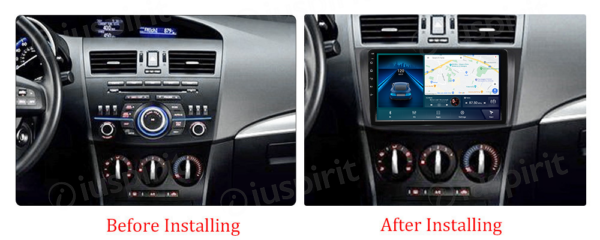 ANDROID autoradio navigatore per Mazda 3 2010-2012 CarPlay Android Auto GPS USB WI-FI Bluetooth 4G LTE - immagine 7