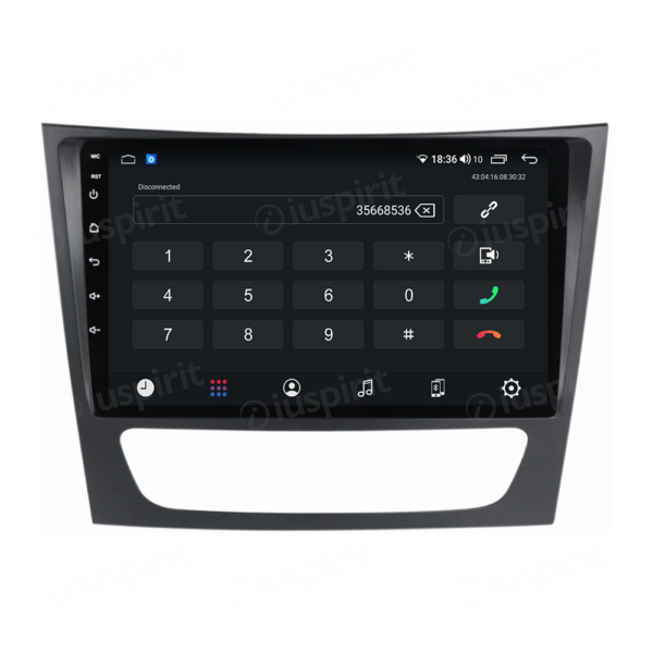 ANDROID car navigation system for Mercedes E-class W211 Mercedes G-class W463 Mercedes CLS-class W219, E200, E220, E240, E270, E280, E300 CarPlay Android Auto GPS USB WI-FI Bluetooth 4G LTE - Image 2