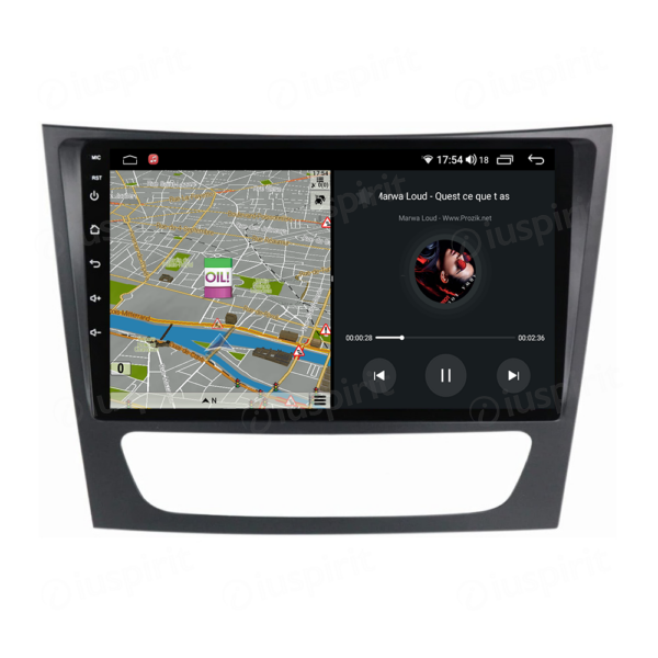 ANDROID car navigation system for Mercedes E-class W211 Mercedes G-class W463 Mercedes CLS-class W219, E200, E220, E240, E270, E280, E300 CarPlay Android Auto GPS USB WI-FI Bluetooth 4G LTE - Image 4