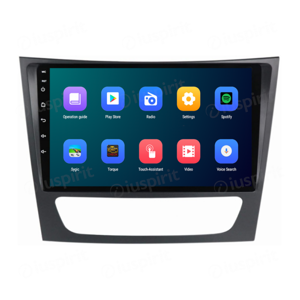 ANDROID car navigation system for Mercedes E-class W211 Mercedes G-class W463 Mercedes CLS-class W219, E200, E220, E240, E270, E280, E300 CarPlay Android Auto GPS USB WI-FI Bluetooth 4G LTE - Image 5