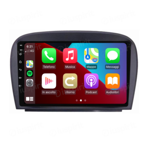 ANDROID car navigation system for Mercedes SL R230 SL350 SL500 SL55 SL600 SL65 2001-2007 CarPlay Android Car GPS USB WI-FI Bluetooth 4G LTE