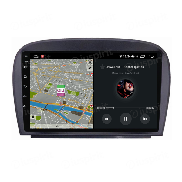 ANDROID car navigation system for Mercedes SL R230 SL350 SL500 SL55 SL600 SL65 2001-2007 CarPlay Android Car GPS USB WI-FI Bluetooth 4G LTE - Image 4