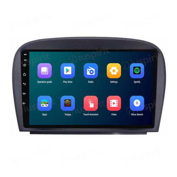 ANDROID car navigation system for Mercedes SL R230 SL350 SL500 SL55 SL600 SL65 2001-2007 CarPlay Android Car GPS USB WI-FI Bluetooth 4G LTE - Image 6