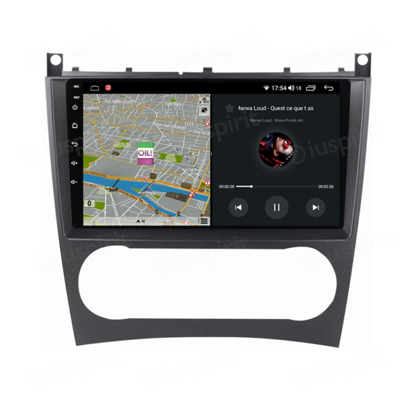 ANDROID car radio navigator for Mercedes C class W203 C220 C230 C240 C280 Mercedes class CLK W209 CLK200 CLK220 CLK 240 Mercedes class CLC W203 W467 A209 W219 CarPlay Android Auto GPS USB WI-FI Bluetooth 4G LTE - Image 4