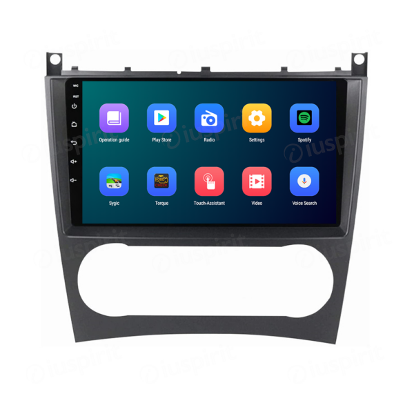 ANDROID car radio navigator for Mercedes C class W203 C220 C230 C240 C280 Mercedes class CLK W209 CLK200 CLK220 CLK 240 Mercedes class CLC W203 W467 A209 W219 CarPlay Android Auto GPS USB WI-FI Bluetooth 4G LTE - Image 5