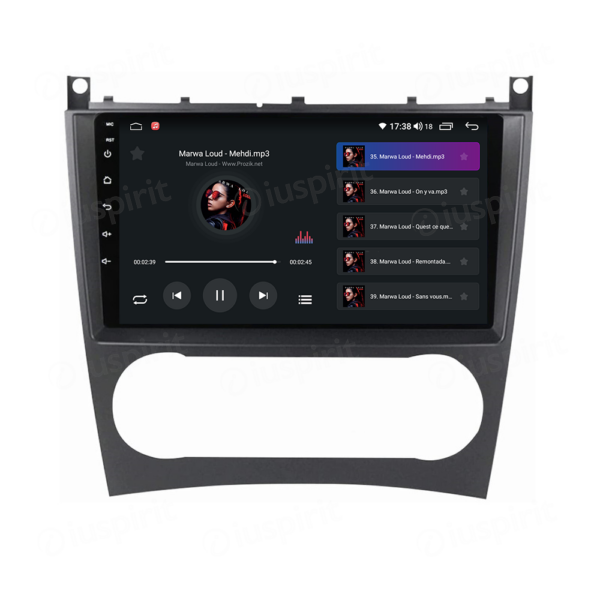 ANDROID car radio navigator for Mercedes C class W203 C220 C230 C240 C280 Mercedes class CLK W209 CLK200 CLK220 CLK 240 Mercedes class CLC W203 W467 A209 W219 CarPlay Android Auto GPS USB WI-FI Bluetooth 4G LTE - Image 6
