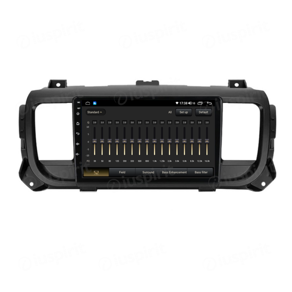 ANDROID car radio navigator for Citroen Jumpy 3 Citroen SpaceTourer 1 Peugeot Expert 3 Peugeot Traveler Fiat Scudo Opel Vivaro Toyota Proace CarPlay Android Auto GPS USB WI-FI Bluetooth 4G LTE - Image 3