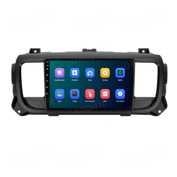 ANDROID car radio navigator for Citroen Jumpy 3 Citroen SpaceTourer 1 Peugeot Expert 3 Peugeot Traveler Fiat Scudo Opel Vivaro Toyota Proace CarPlay Android Auto GPS USB WI-FI Bluetooth 4G LTE - Image 5