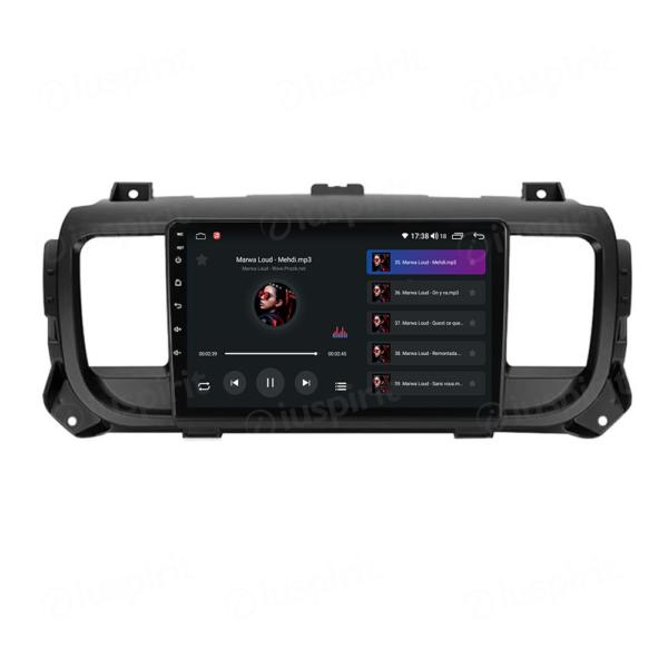 ANDROID car radio navigator for Citroen Jumpy 3 Citroen SpaceTourer 1 Peugeot Expert 3 Peugeot Traveler Fiat Scudo Opel Vivaro Toyota Proace CarPlay Android Auto GPS USB WI-FI Bluetooth 4G LTE - Image 6