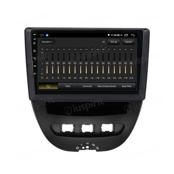 ANDROID car radio navigator for Peugeot 107 Citroen C1 Toyota Aygo 2005-2014 CarPlay Android Auto GPS USB WI-FI Bluetooth 4G LTE - Image 3