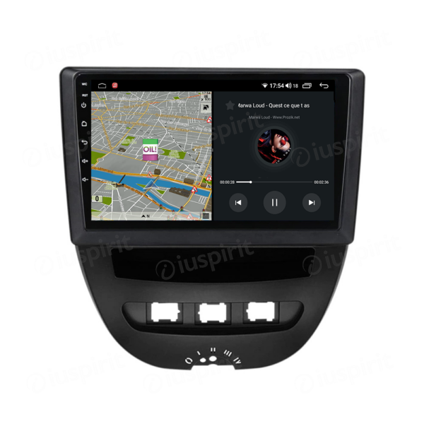 ANDROID car radio navigator for Peugeot 107 Citroen C1 Toyota Aygo 2005-2014 CarPlay Android Auto GPS USB WI-FI Bluetooth 4G LTE - Image 4