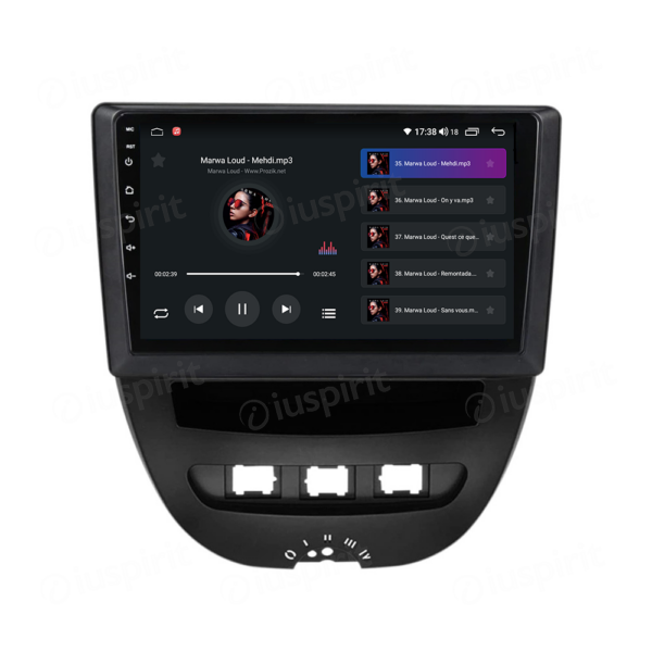 ANDROID car radio navigator for Peugeot 107 Citroen C1 Toyota Aygo 2005-2014 CarPlay Android Auto GPS USB WI-FI Bluetooth 4G LTE - Image 6