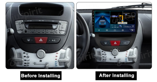 ANDROID car radio navigator for Peugeot 107 Citroen C1 Toyota Aygo 2005-2014 CarPlay Android Auto GPS USB WI-FI Bluetooth 4G LTE - Image 7