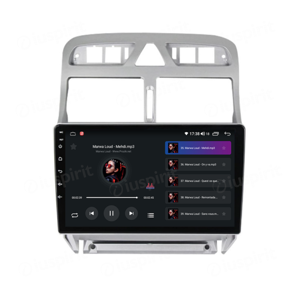 ANDROID autoradio navigatore per Peugeot 307 2002-2013 CarPlay Android Auto GPS USB WI-FI Bluetooth 4G LTE - immagine 6