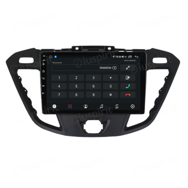 ANDROID car navigation system for Ford Transit Ford Tourneo Custom 2013-2020 CarPlay Android Car GPS USB WI-FI Bluetooth 4G LTE - Image 2