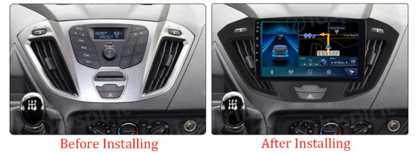 ANDROID car navigation system for Ford Transit Ford Tourneo Custom 2013-2020 CarPlay Android Car GPS USB WI-FI Bluetooth 4G LTE - Image 8