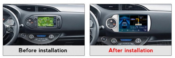ANDROID car navigation system for Toyota Yaris 2012-2017 CarPlay Android Car GPS USB WI-FI Bluetooth 4G LTE - Image 7